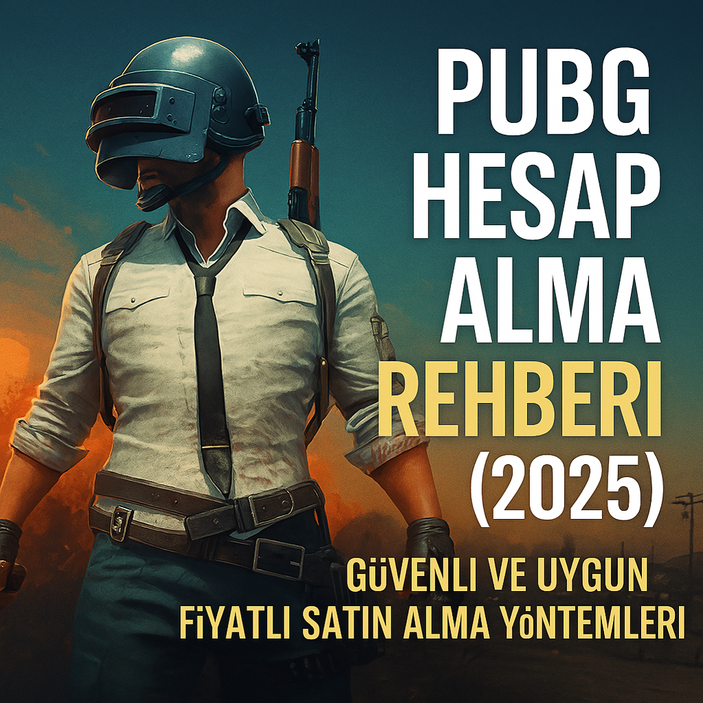 PUBG Hesap Alma Rehberi (2025): Güvenli ve Uygun Fiyatlı Satın Alma Yöntemleri