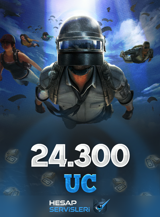 PUBG Mobile 24300 UC ID Yükleme Şansı