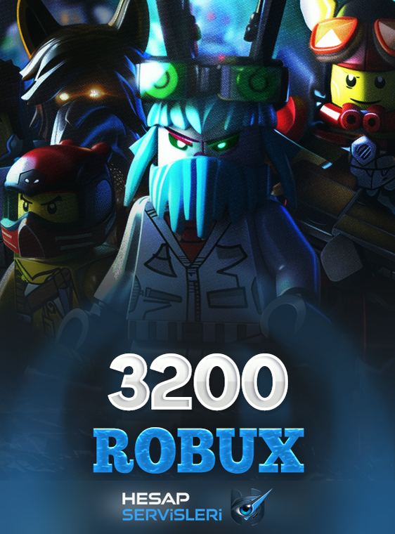 Roblox 3200 Robux Yükleme Paketi
